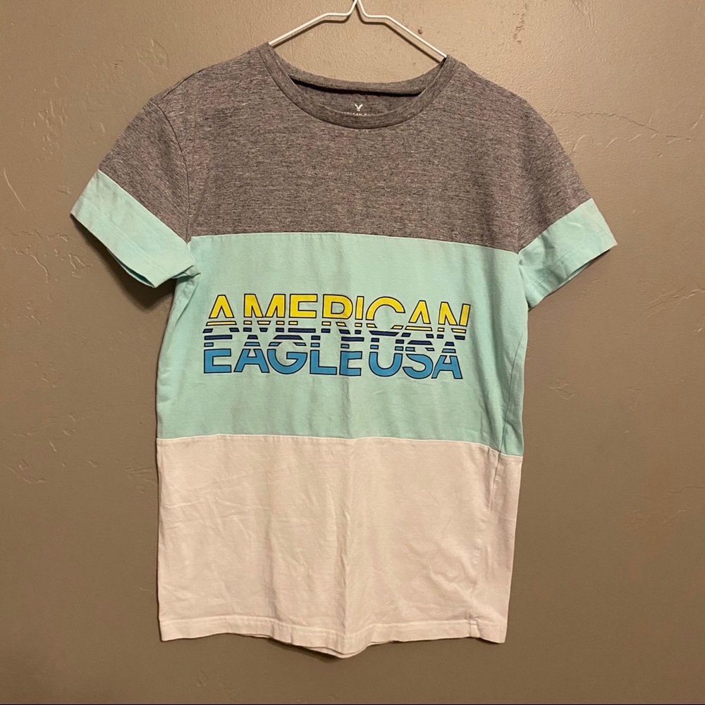 Tricolor American Eagle Shirt
